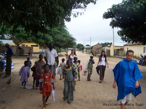 chemin de l`ecole